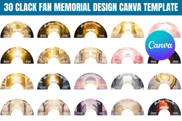30 Clack Fan Memorial Canva Templates: A Designer's Guide