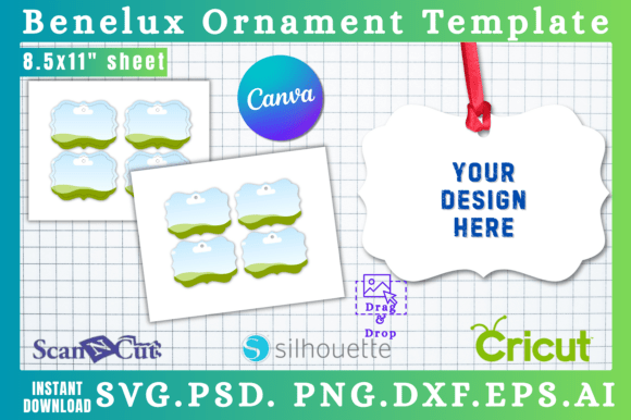 Benelux Ornament SVG Templates for Elegant Craft Projects
