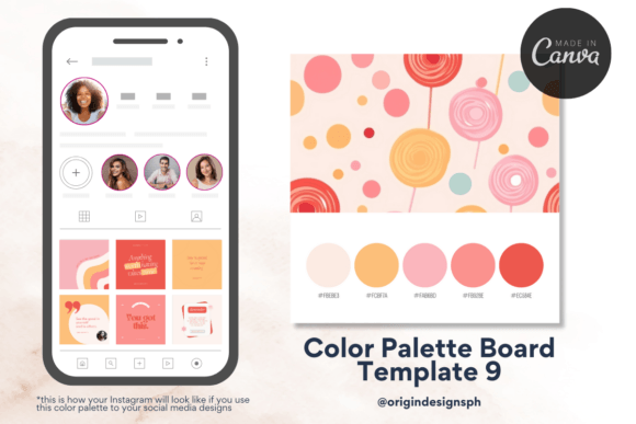 Canva Templates Color Palette9: A Cohesive Visual Identity