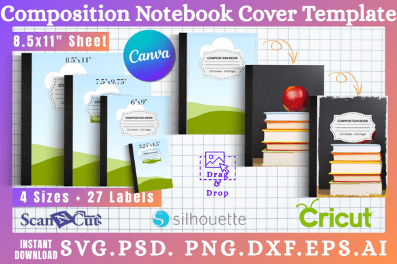 Design a Standout Brand: Using Composition Notebook Cover Templates