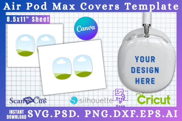 Designing the Perfect Airpods Max Cover SVG & Canva Templates