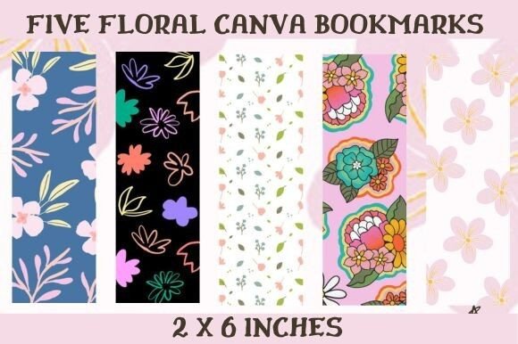 Elevate Your Craft: Using Floral Canva Bookmark Templates