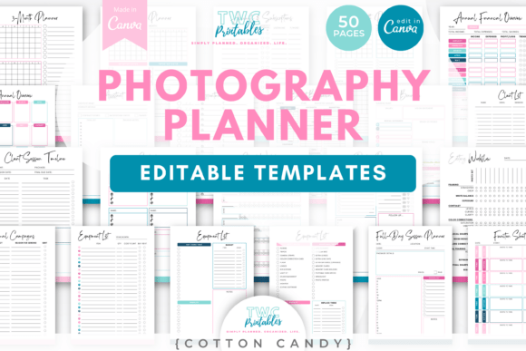 Master Your Workflow with Photography Planner Canva Templates