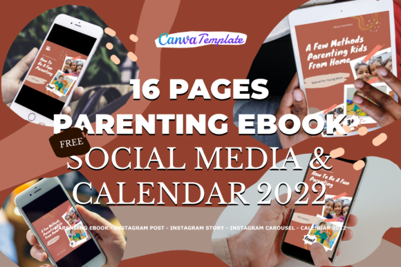 Simplify Your Parenting eBook Publishing with 16 Canva Templates