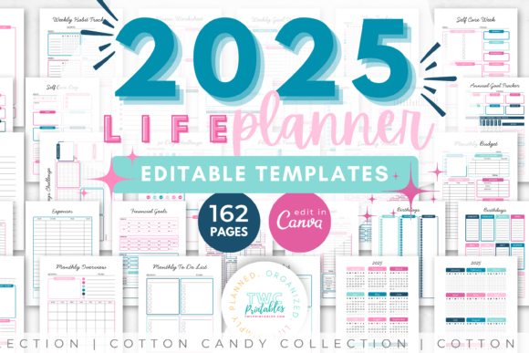 Streamline Your 2025 with These Canva Planner Templates