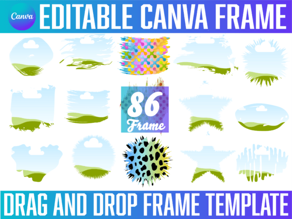 Unleash Your Creativity with Editable Canva Frames Templates Brush
