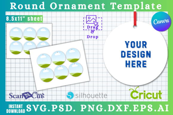 Unlock Your Creative Vision with Printable Round Ornament SVG Templates